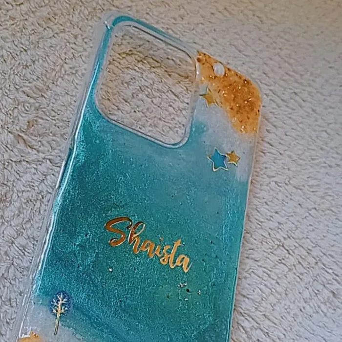Ocean-Beach Resin Phone Case