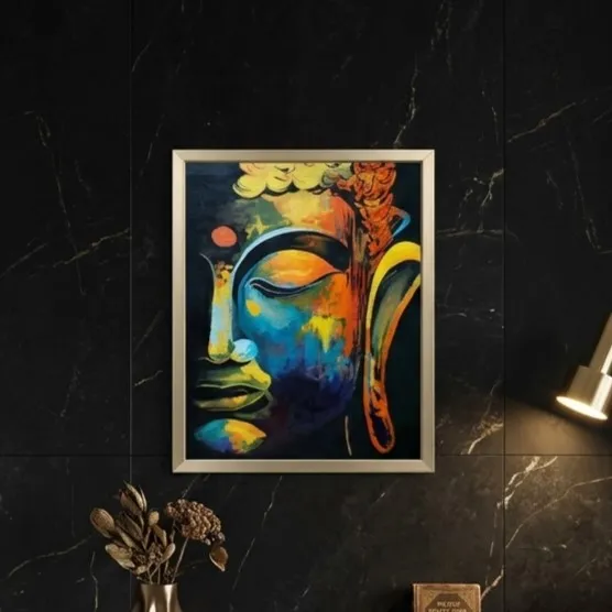 Buddha Abstract Art